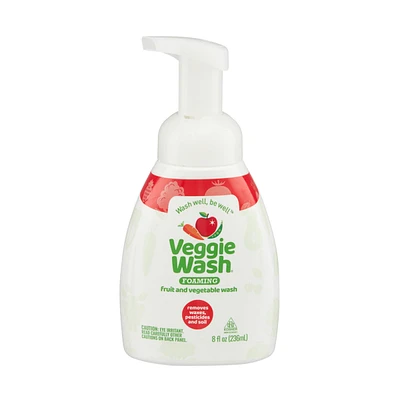 Veggie Wash Foaming Fruit & Vegetable Wash, 8 fl oz