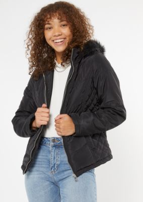 black puffer jacket rue21