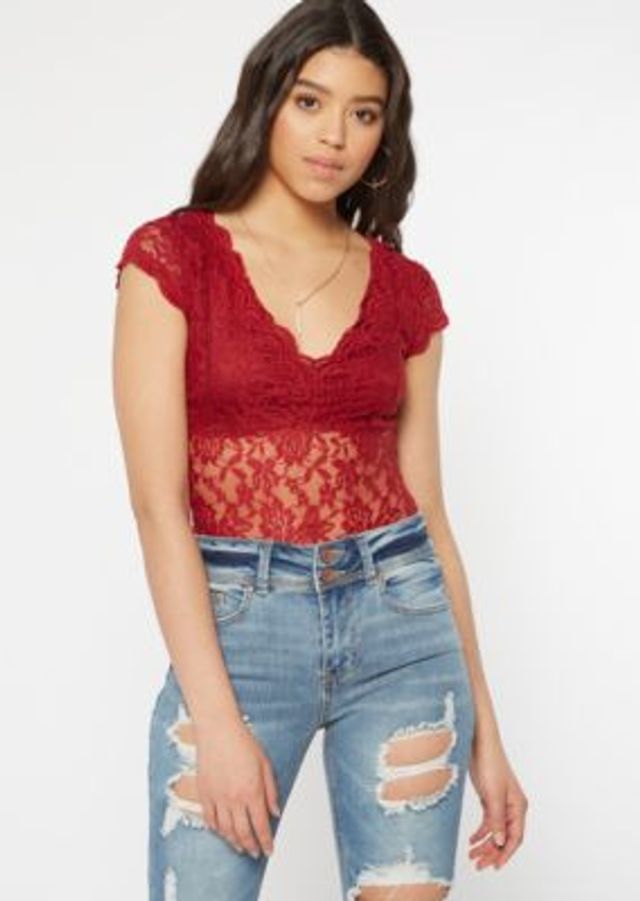 rue 21 lace bodysuit