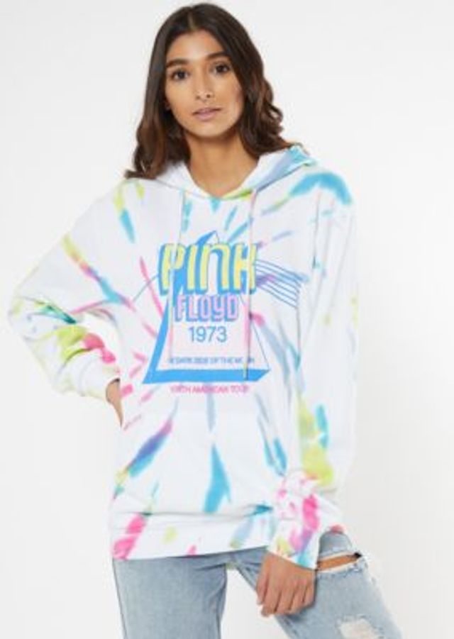 Rue21 Purple Tie Dye Stitch Hoodie 
