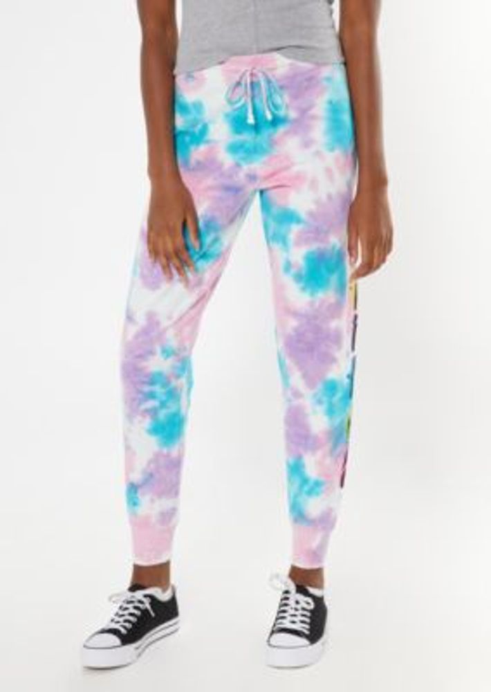 tie dye pastel joggers