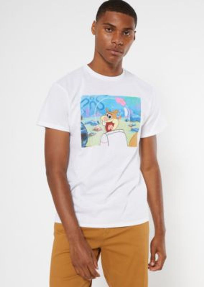 Rue21 White Sandy SpongeBob SquarePants 