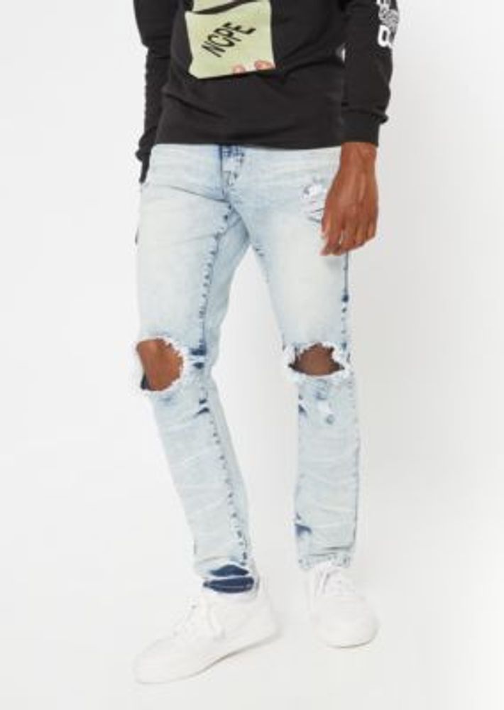 Rue21 Supreme Flex Light Wash Ripped 