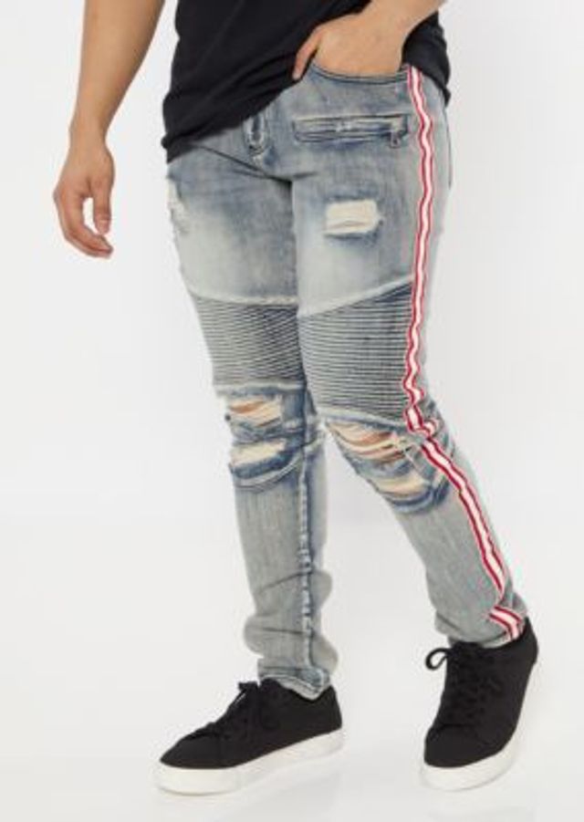 rue21 biker jeans