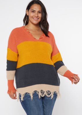 rue21 plus size sweaters