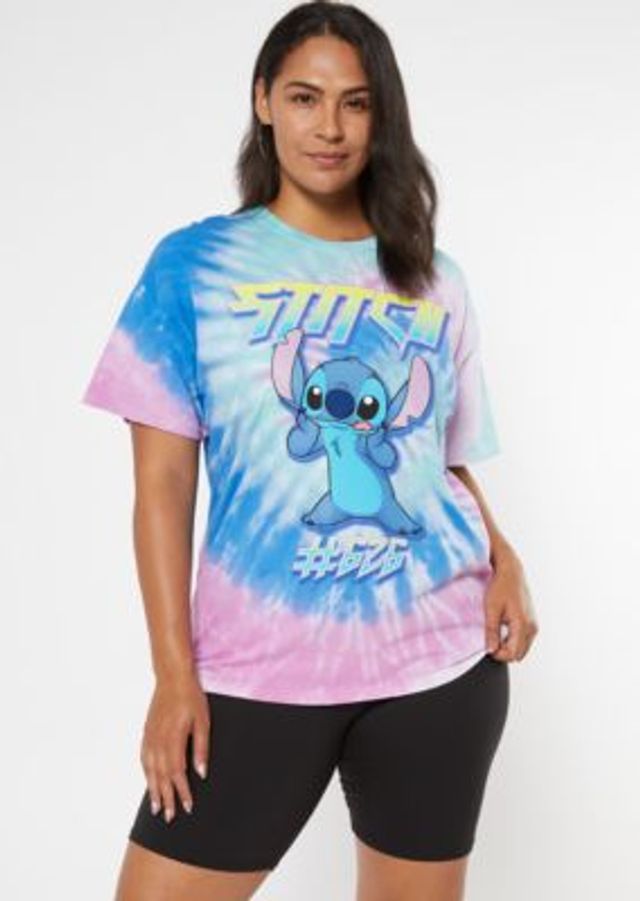 Pink Tie Dye Stitch 626 Graphic Tee 