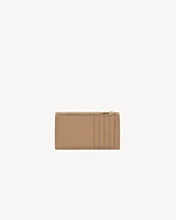 CASSANDRE FRAGMENTS FLAP CARD CASE IN LAMBSKIN
