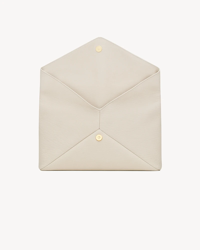 CASSANDRE large envelope pouch in lambskin