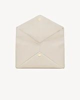 CASSANDRE large envelope pouch in lambskin