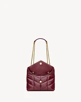 Toy Puffer in shiny leather