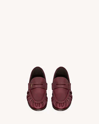 LE LOAFER supple smooth leather
