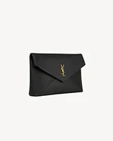 CASSANDRE large envelope pouch in lambskin