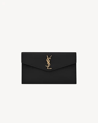 UPTOWN pouch in grain de poudre leather