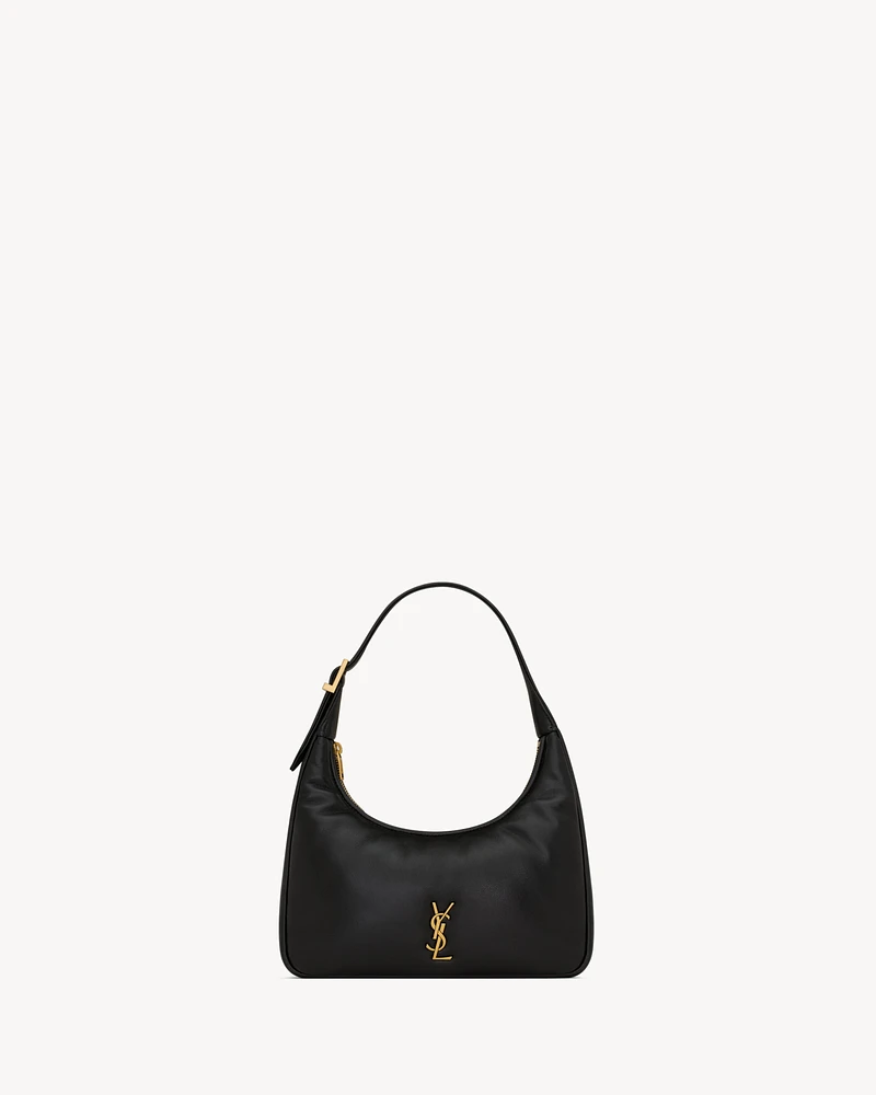 CALYPSO mini hobo in plunged lambskin