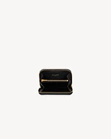 CASSANDRE MATELASSÉ coin card wallet in lambskin