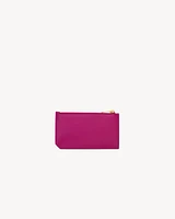 SAINT LAURENT PARIS FRAGMENTS card case in shiny leather