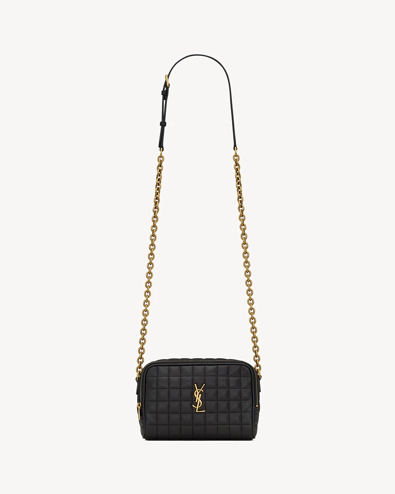 CASSANDRE MATELASSÉ CARRÉ camera bag in lambskin
