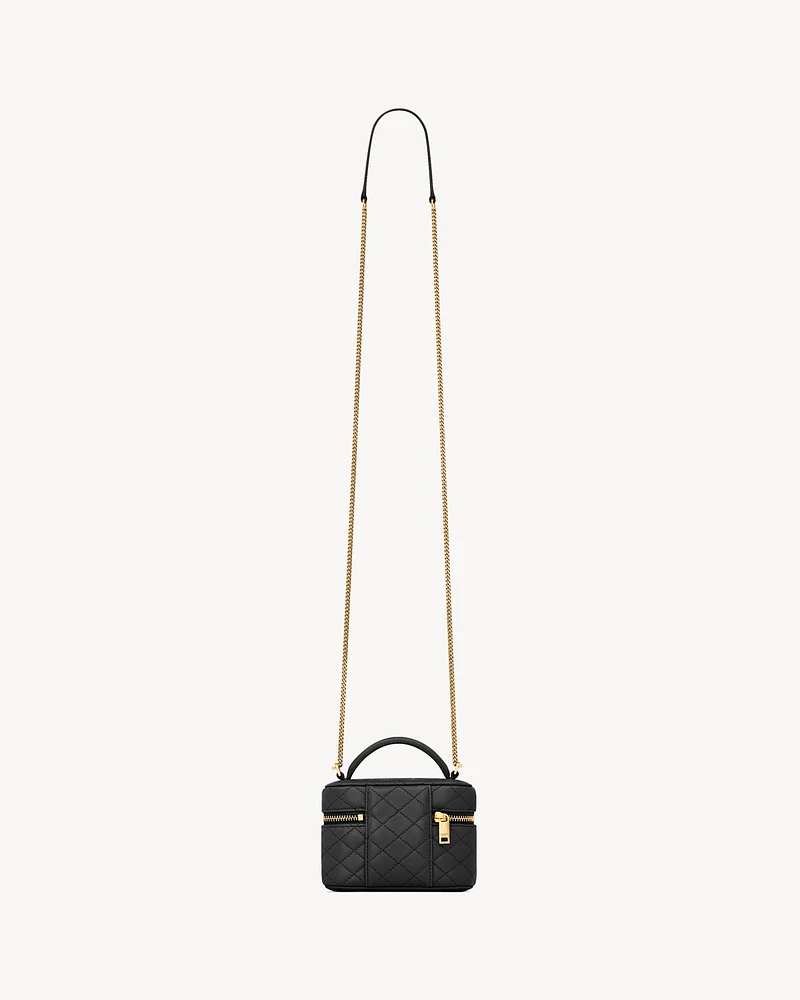GABY micro vanity bag in lambskin