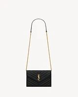 CASSANDRE ENVELOPE CHAIN WALLET IN LAMBSKIN