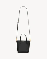Mini Toy SHOPPING SAINT LAURENT in box leather