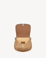 Mini VOLTAIRE top handle bag in osier