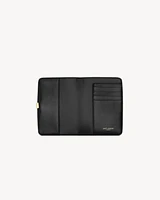 VOLTAIRE passport case in BOX SAINT LAURENT