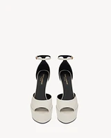 JODIE platform sandals smooth leather