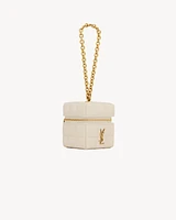 CASSANDRE MATELASSÉ CARRÉ mini cube in lambskin