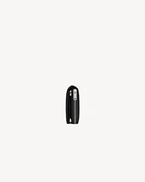 CASSANDRE MATELASSÉ compact zip around wallet in grain de poudre leather