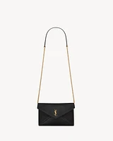 CASSANDRE chain pouch in lambskin