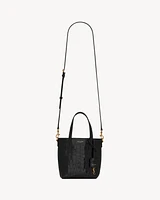 Mini toy   shopping Saint Laurent IN CROCODILE-EMBOSSED LEATHER