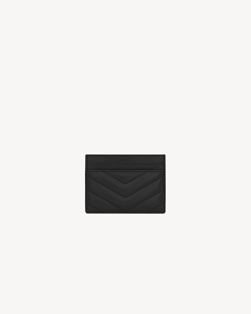 CASSANDRE MATELASSÉ card case in lambskin