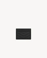 CASSANDRE MATELASSÉ card case in lambskin