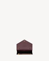 CASSANDRE envelope chain wallet in patent leather