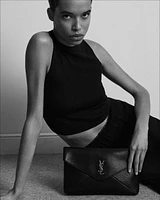 CASSANDRE large envelope pouch in lambskin