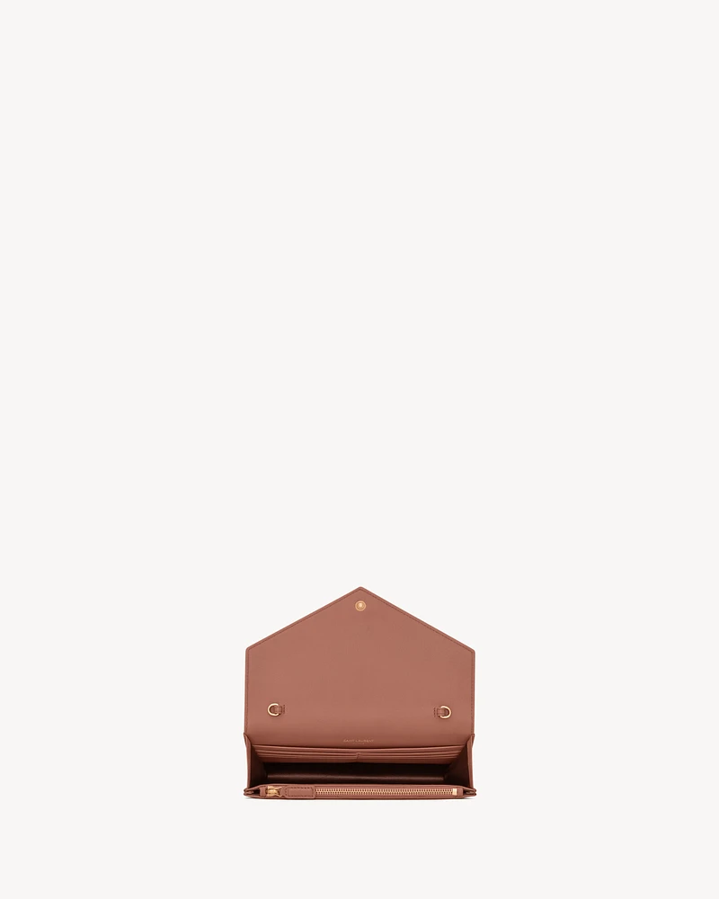 CASSANDRE ENVELOPE CHAIN WALLET IN LAMBSKIN
