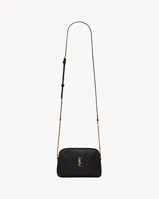 GABY ZIPPERED POUCH IN LAMBSKIN