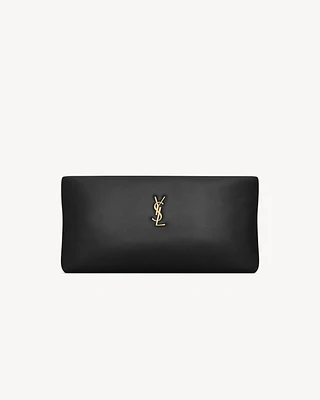 CALYPSO long pouch in lambskin