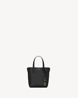 Mini Toy SHOPPING SAINT LAURENT in box leather