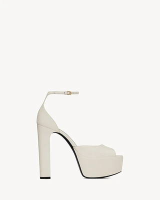 JODIE platform sandals smooth leather