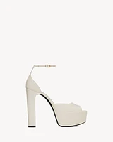 JODIE platform sandals smooth leather