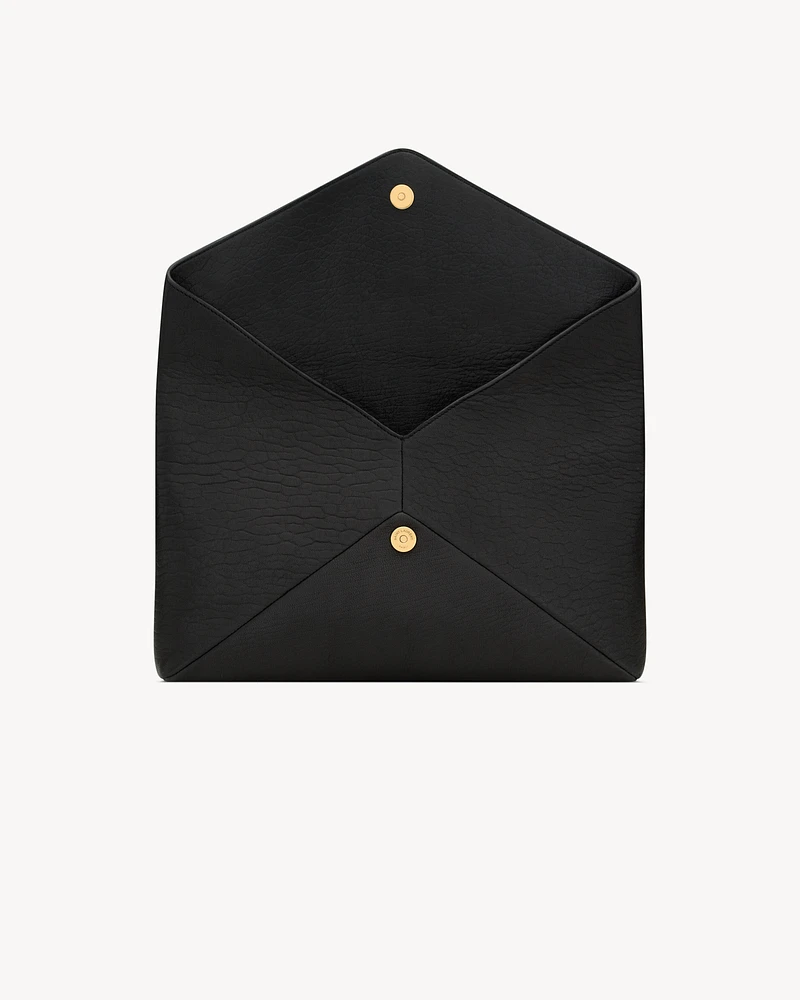 CASSANDRE large envelope pouch in lambskin