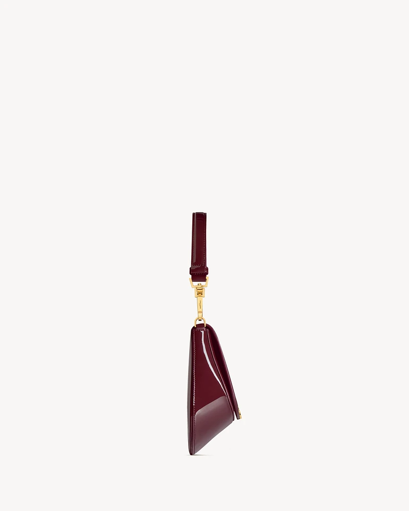 Mini VOLTAIRE TOP HANDLE bag in patent leather