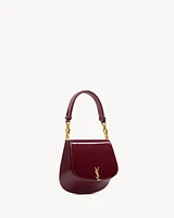 Mini VOLTAIRE TOP HANDLE bag in patent leather