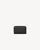 CASSANDRE MATELASSÉ coin card wallet in lambskin