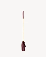 CASSANDRE chain pouch in shiny leather