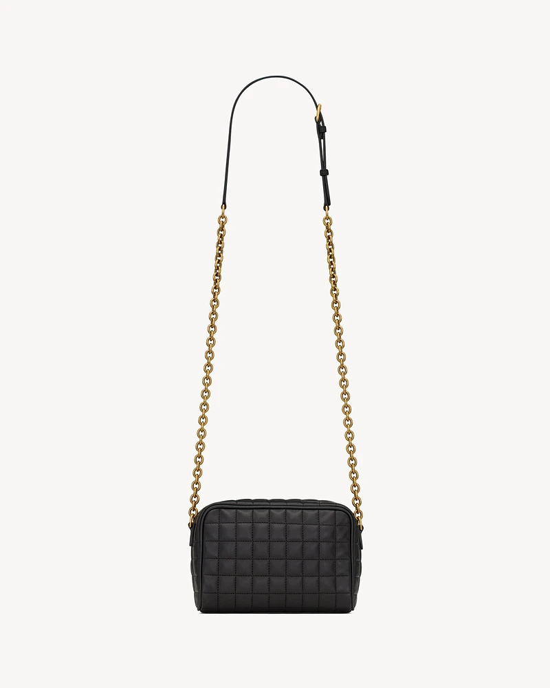 CASSANDRE MATELASSÉ CARRÉ camera bag in lambskin
