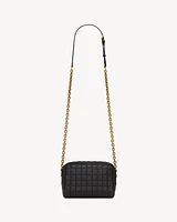 CASSANDRE MATELASSÉ CARRÉ camera bag in lambskin