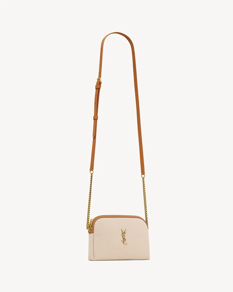 GABY zipped pouch in canvas