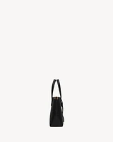 Mini toy   shopping Saint Laurent IN CROCODILE-EMBOSSED LEATHER
